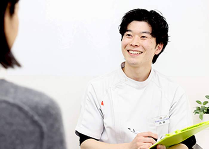 複数部位に対応できる、オーダーメイド施術